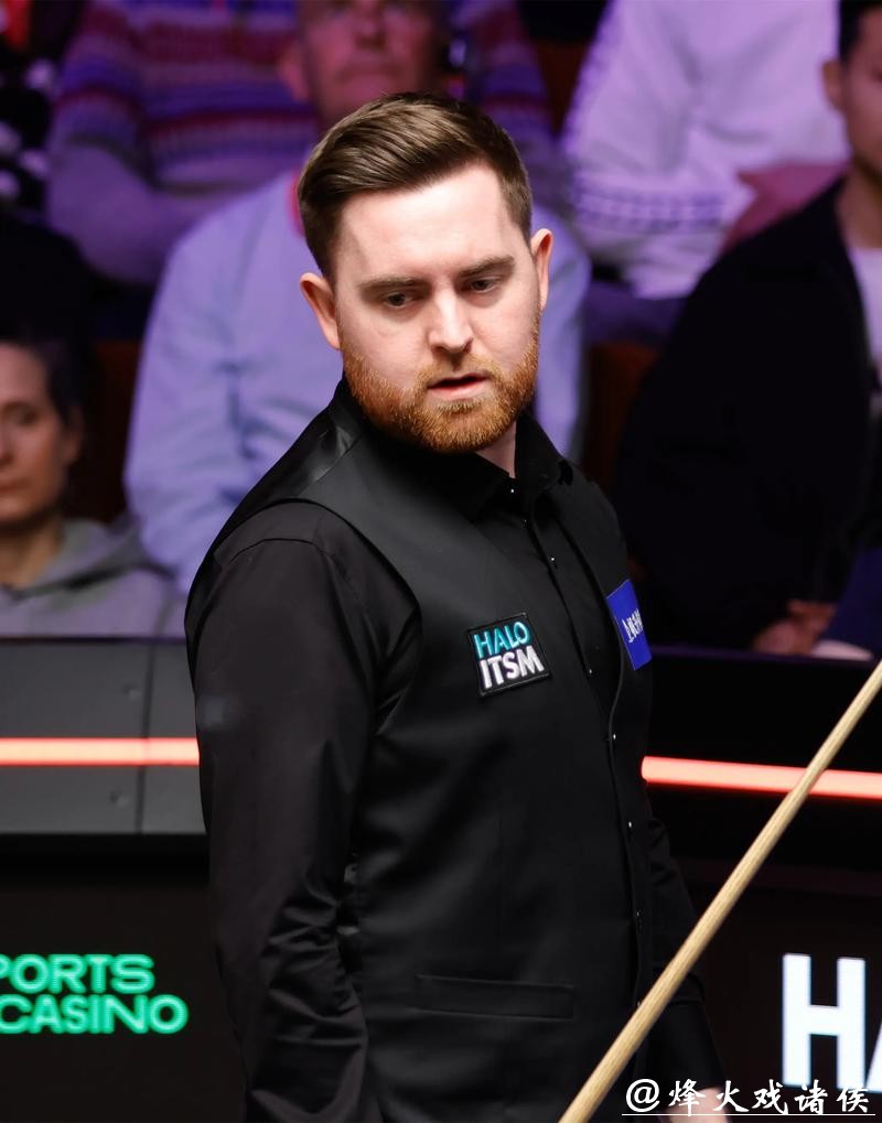 斯诺克英国公开赛 赵心童2-4希金斯止步32强