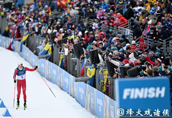 越野滑雪：挪威名将克莱博收获本届冬奥会个人第二金